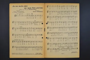 chanson petit format 1965.121.170 Photo Mucem