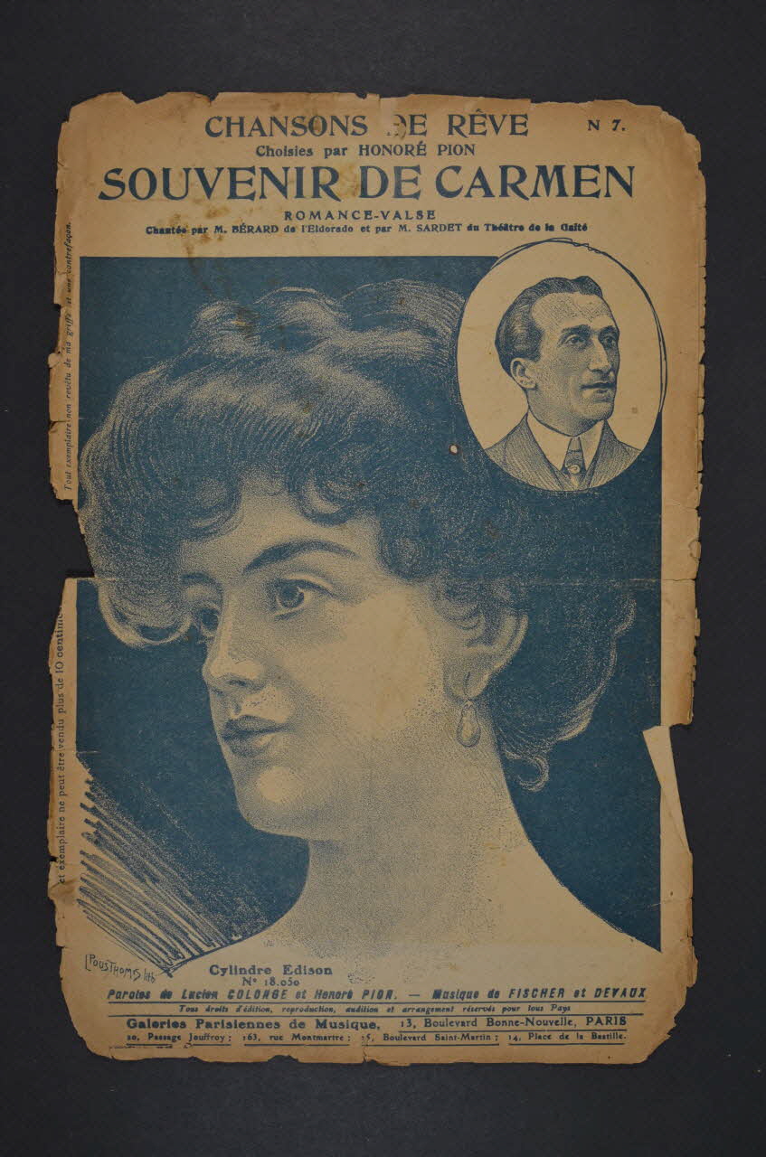 chanson petit format 1965.121.179 Photo Mucem