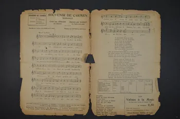chanson petit format 1965.121.179 Photo Mucem