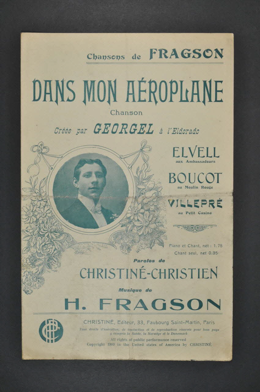 chanson petit format 1965.121.180 Photo Mucem