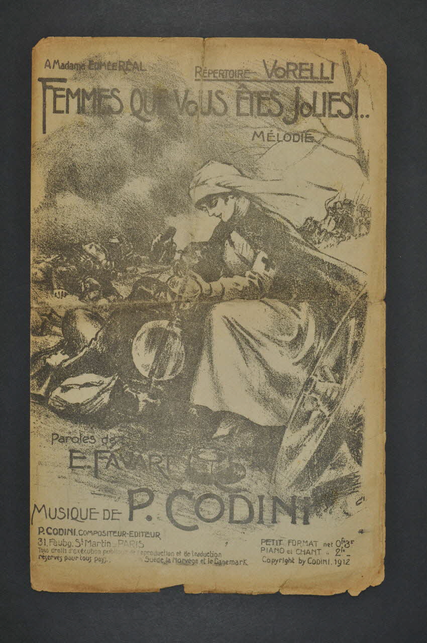 chanson petit format 1965.121.190 Photo Mucem