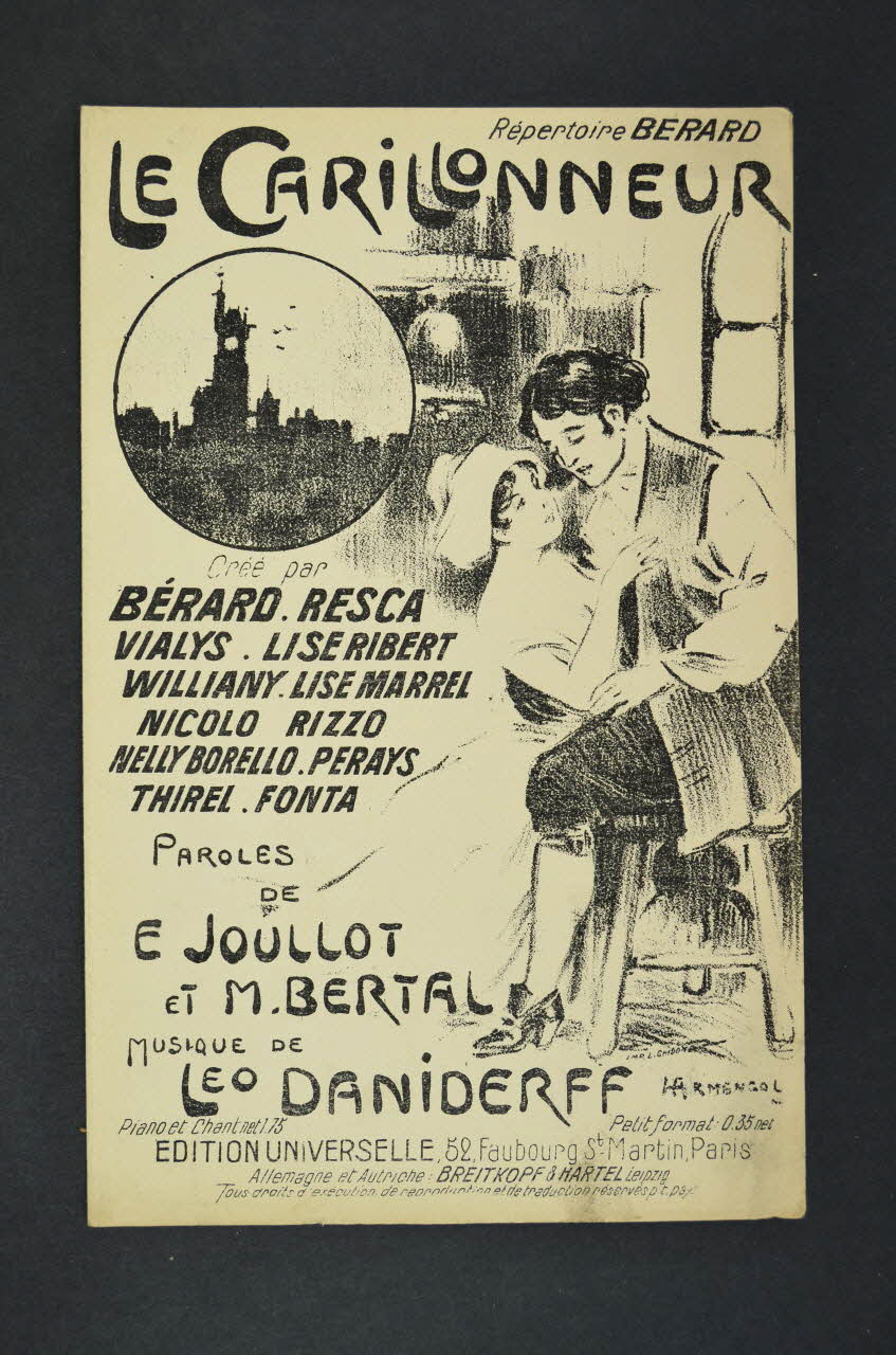 chanson petit format 1965.121.194 Photo Mucem