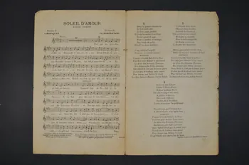 chanson petit format 1965.121.195 Photo Mucem