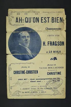 chanson petit format 1965.121.198  Photo Mucem