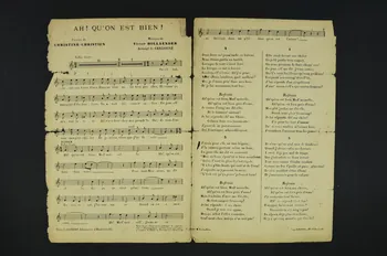 chanson petit format 1965.121.198  Photo Mucem