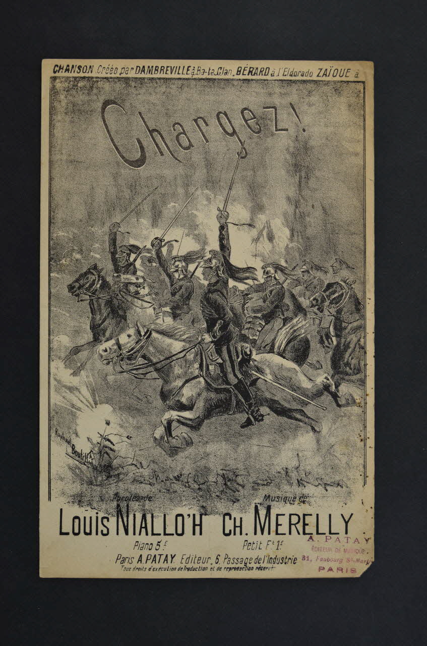 chanson petit format 1965.121.213 Photo Mucem
