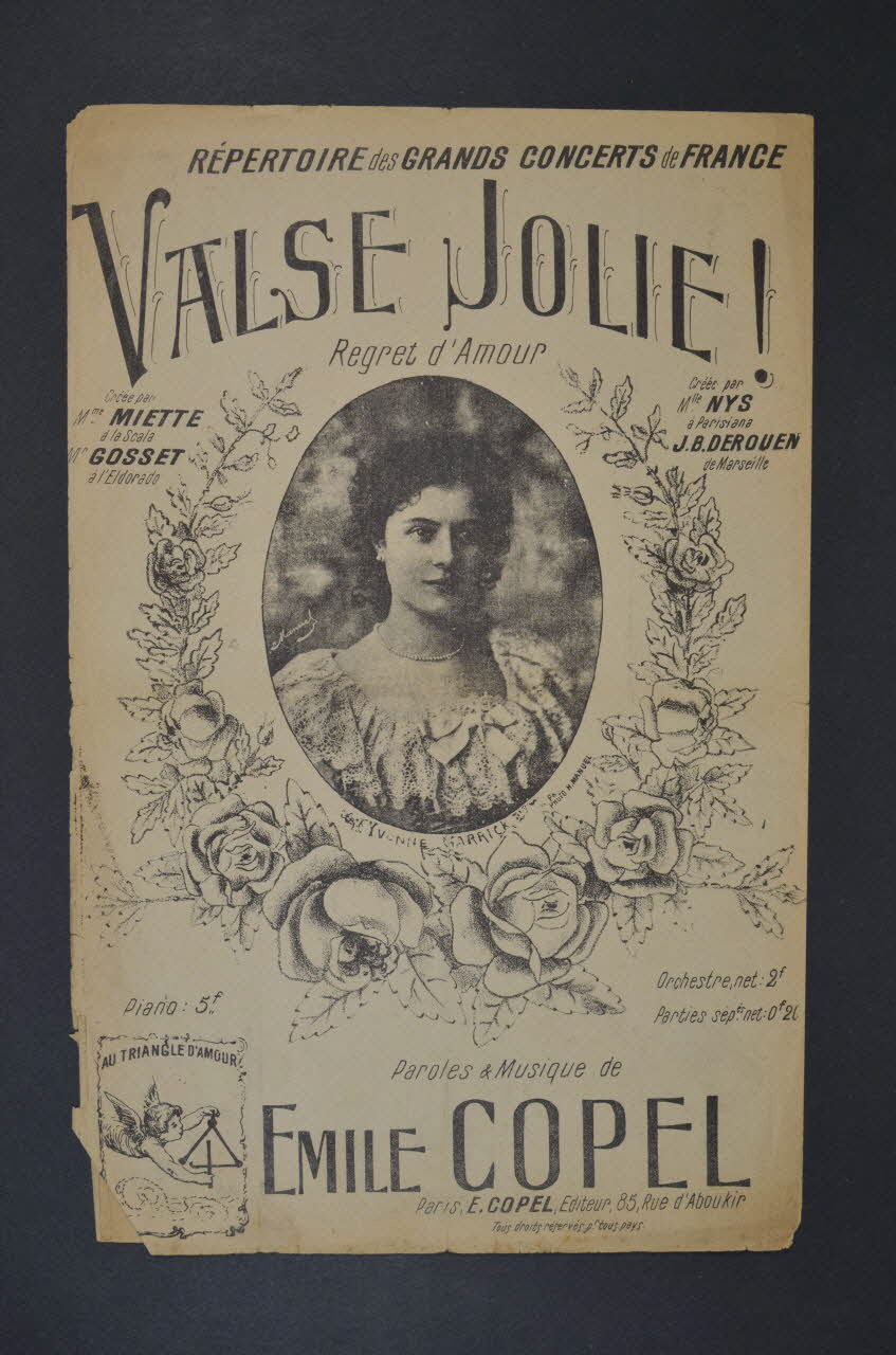 chanson petit format 1965.121.215 Photo Mucem