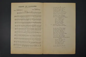 chanson petit format 1965.121.216 Photo Mucem