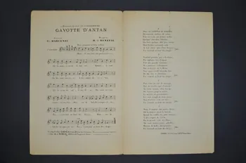 chanson petit format 1965.121.221 Photo Mucem
