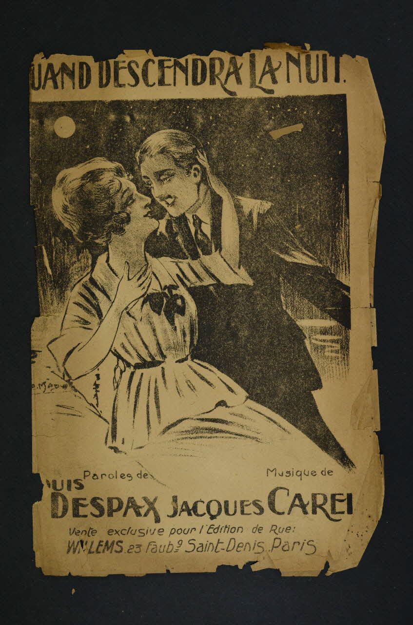 chanson petit format 1965.121.222 Photo Mucem