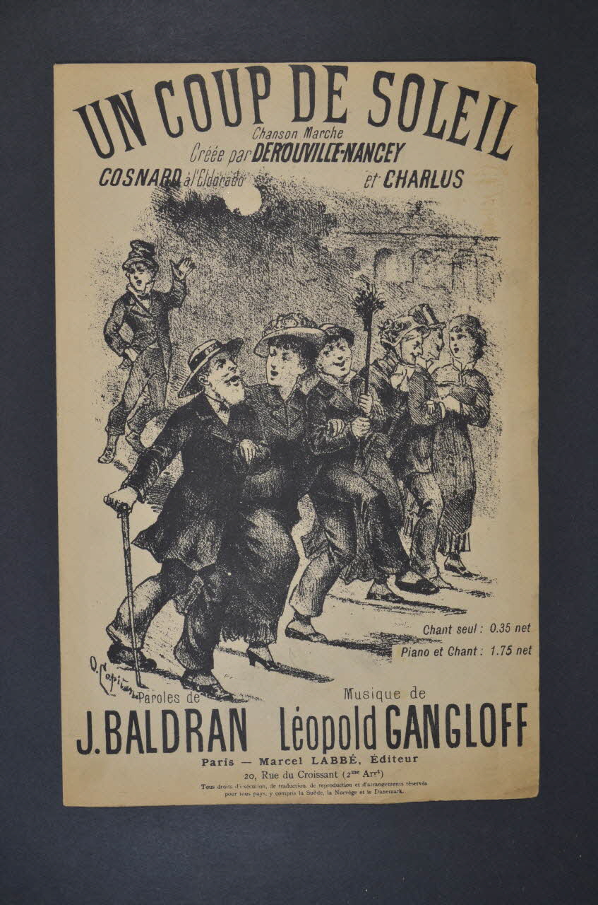 chanson petit format 1965.121.226 Photo Mucem