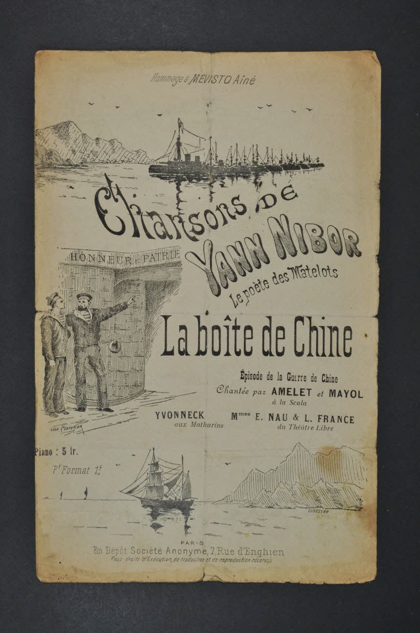 chanson petit format 1965.121.230 Photo Mucem