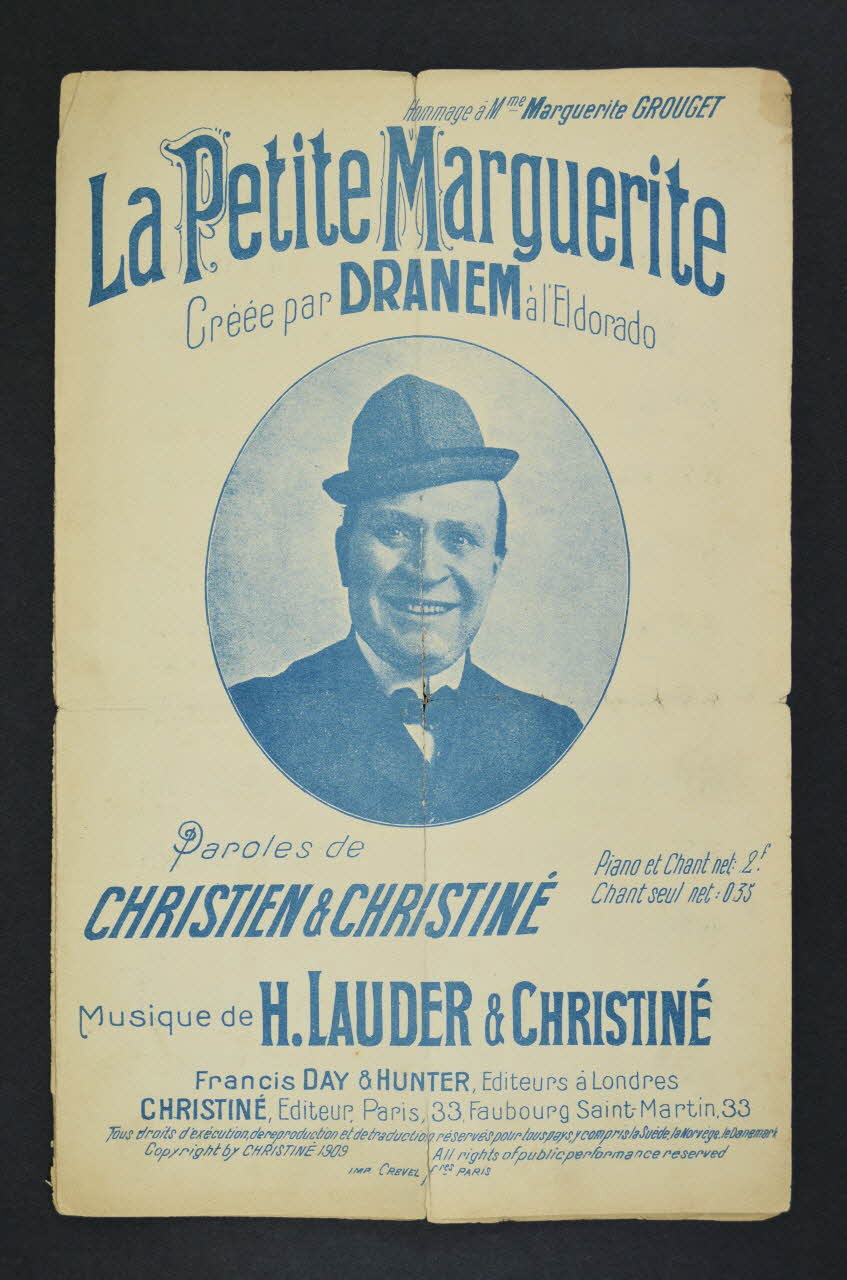 chanson petit format 1965.121.232 Photo Mucem