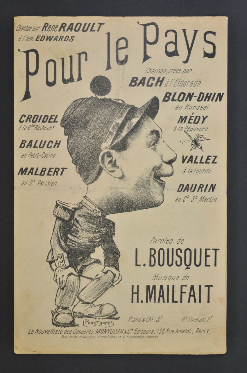 chanson petit format 1965.121.238 Photo Mucem