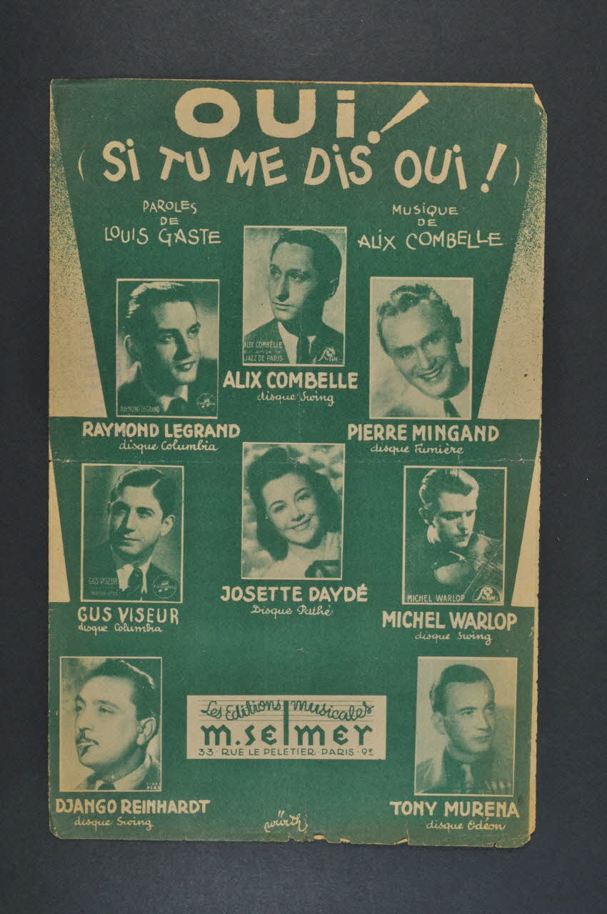 chanson petit format 1965.121.239 Photo Mucem