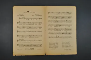 chanson petit format 1965.121.239 Photo Mucem