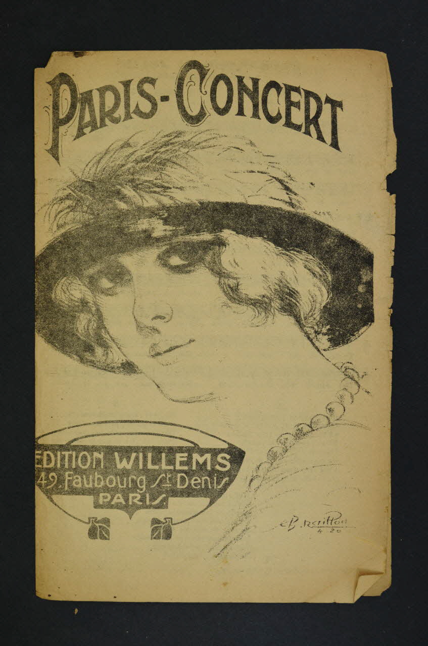 chanson petit format 1965.121.24 Photo Mucem