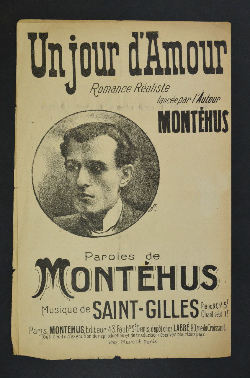 chanson petit format 1965.121.240 Photo Mucem