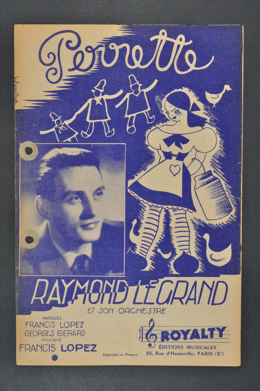 chanson petit format 1965.121.253 Photo Mucem