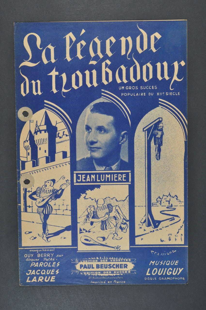 chanson petit format 1965.121.267 Photo Mucem