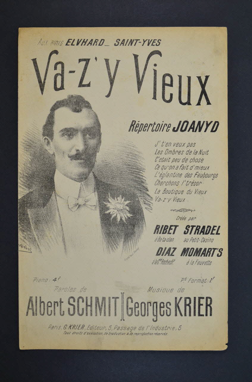 chanson petit format 1965.121.28 Photo Mucem