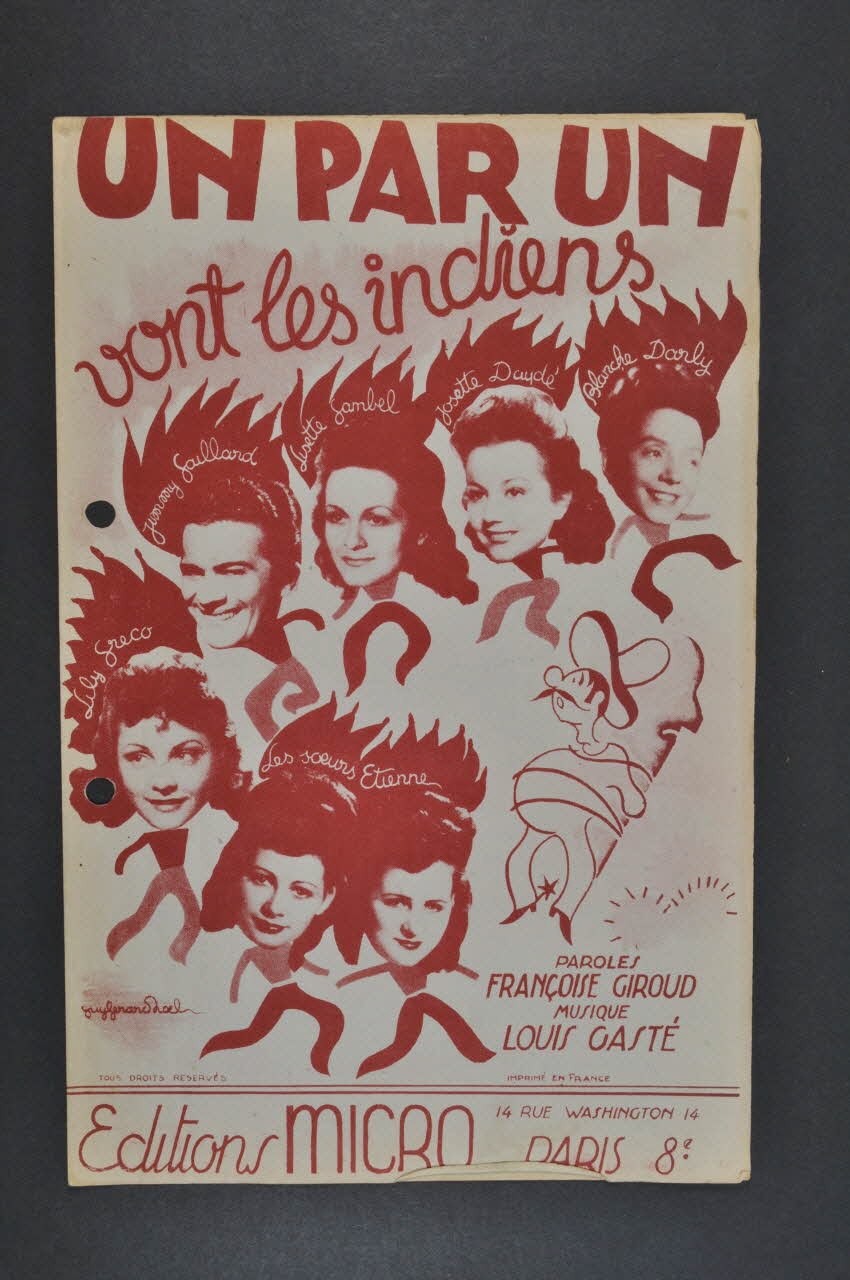 chanson petit format 1965.121.288 Photo Mucem