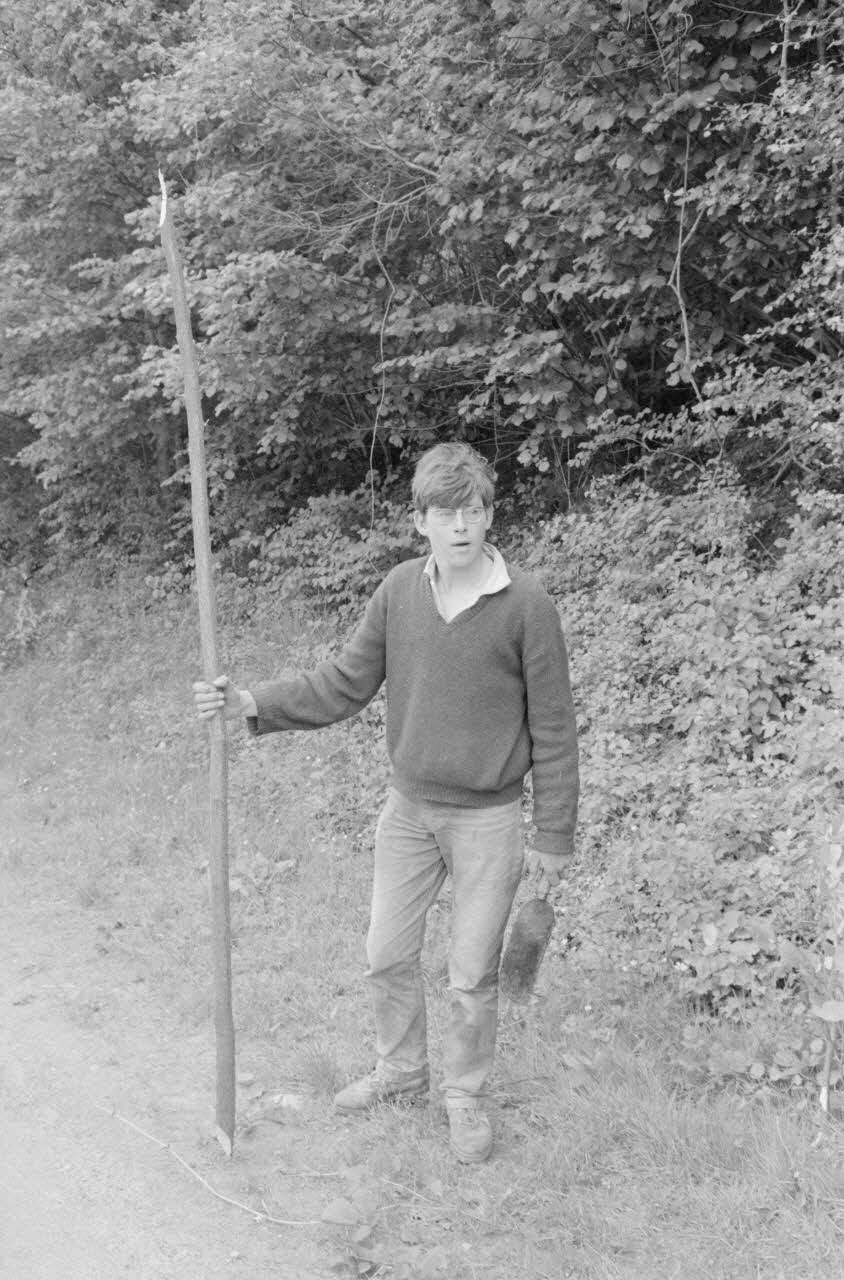 Claudie Marcel-Dubois photographie MNATP. Recherches coopératives sur programme sur le Châtillonnais (1966-1968). Mission d'ethnomusicologie 3 B. Claudie Marcel-Dubois et Maguy Andral. Bourgogne, France 1967/6/2 Ph.1967.88.8 Photo