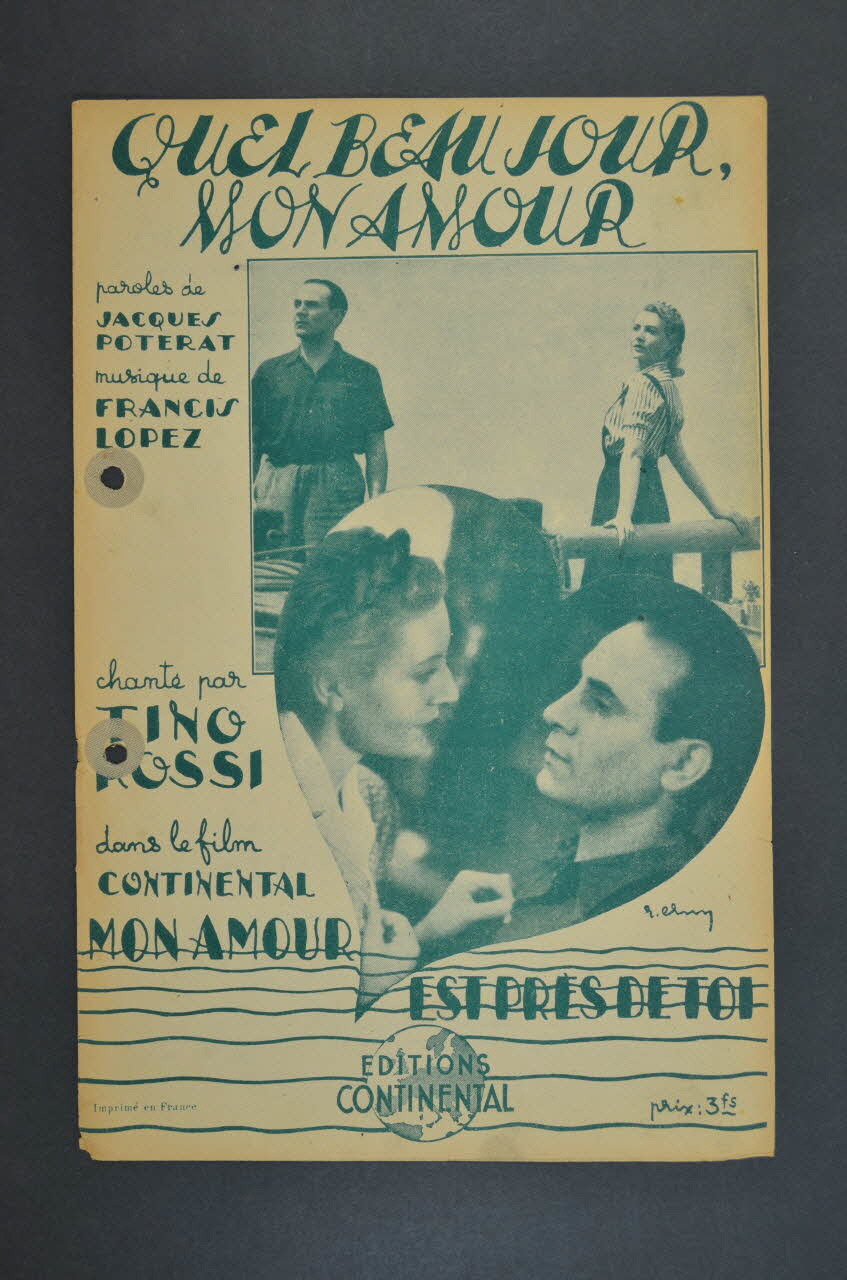 chanson petit format 1965.121.298 Photo Mucem