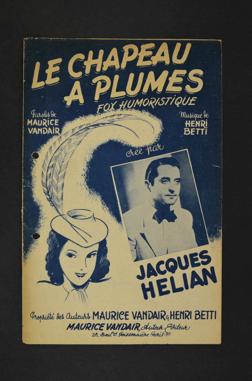 chanson petit format 1965.121.3 Photo Mucem