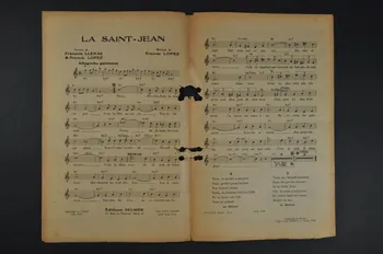 chanson petit format 1965.121.304 Photo Mucem