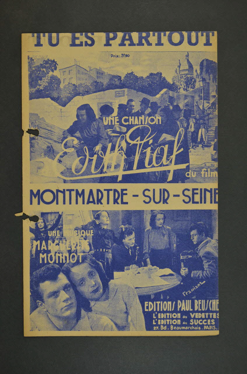 chanson petit format 1965.121.308 Photo Mucem