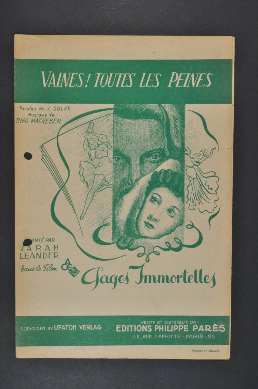 chanson petit format 1965.121.310 Photo Mucem