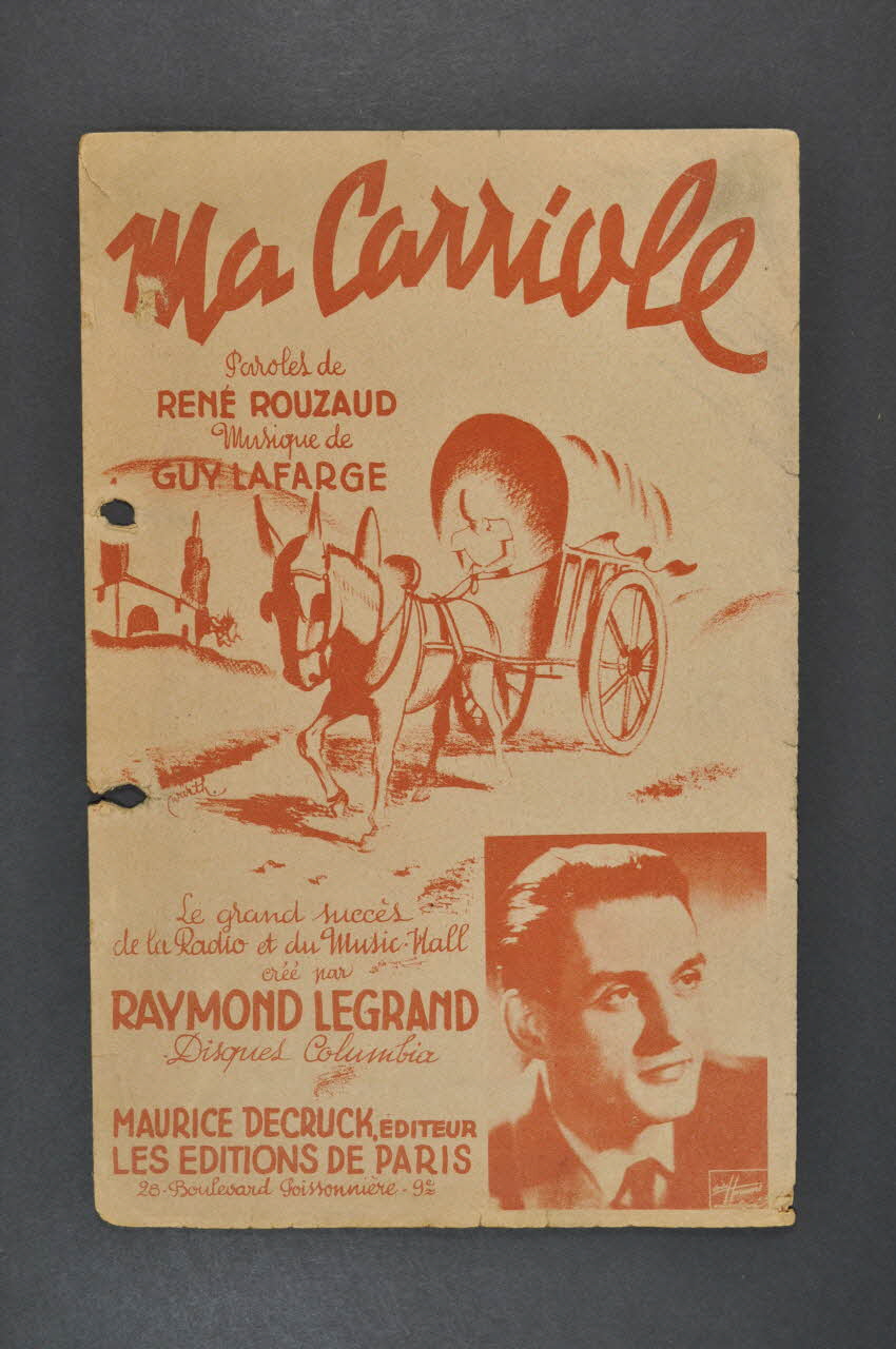 chanson petit format 1965.121.317 Photo Mucem