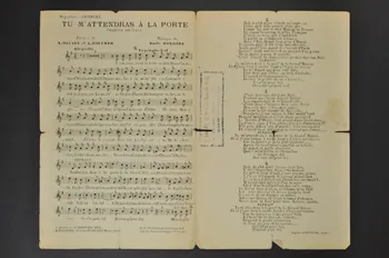 chanson petit format 1965.121.320 Photo Mucem