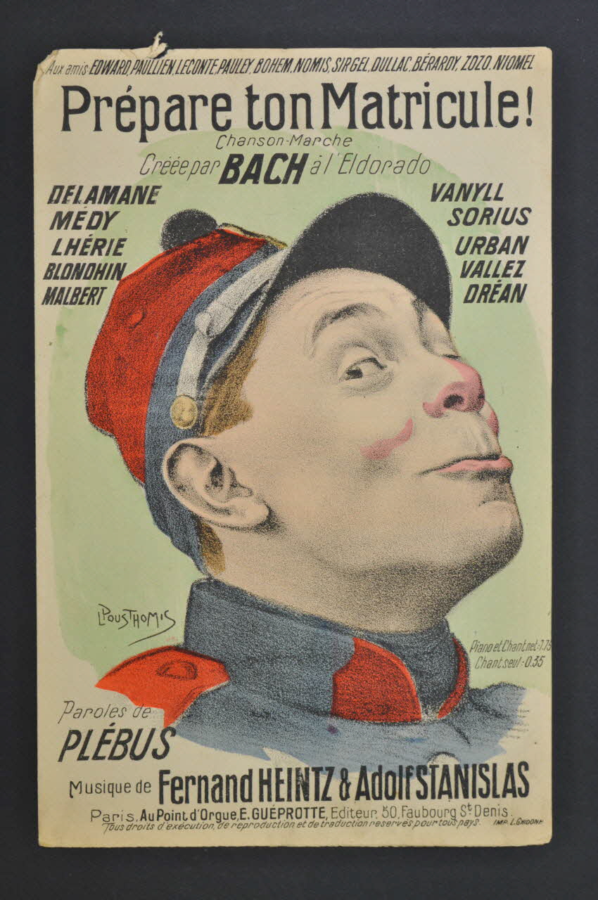 chanson petit format 1965.121.331 Photo Mucem