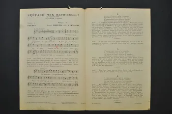 chanson petit format 1965.121.331 Photo Mucem