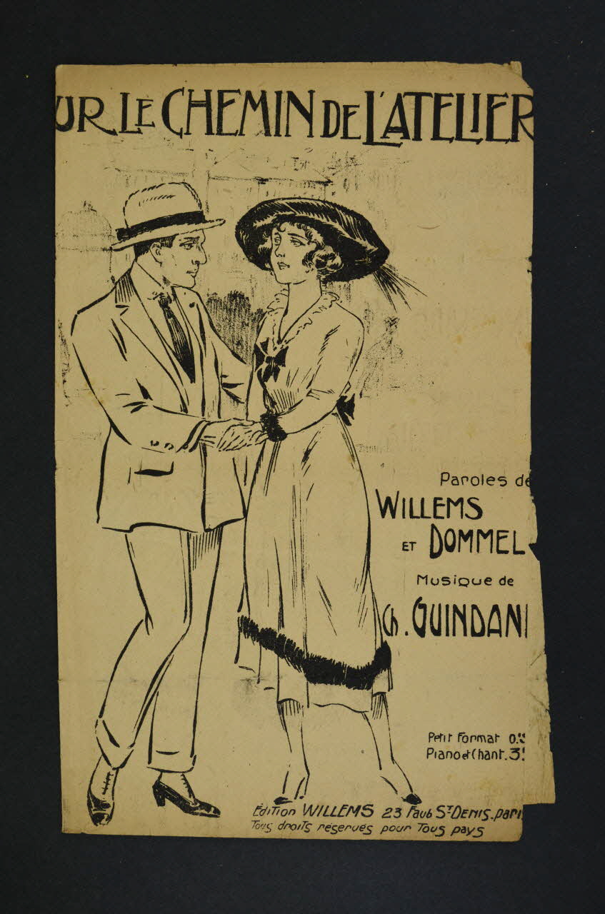 chanson petit format 1965.121.338 Photo Mucem