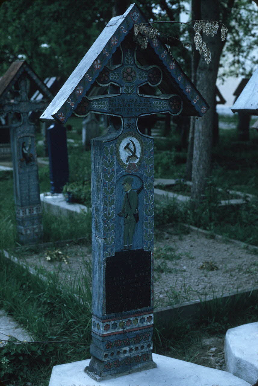 Jean Cuisenier photographie Enquête conduite par Jean Cuisenier en Roumanie (mai 1973) Roumanie 1973/5/1 Ph.1974.129.127 Photo
