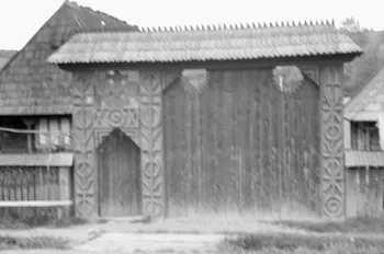 Jean Cuisenier photographie Enquête conduite par Jean Cuisenier en Roumanie (mai 1973) Roumanie 1973/5/1 Ph.1974.3.118 Photo