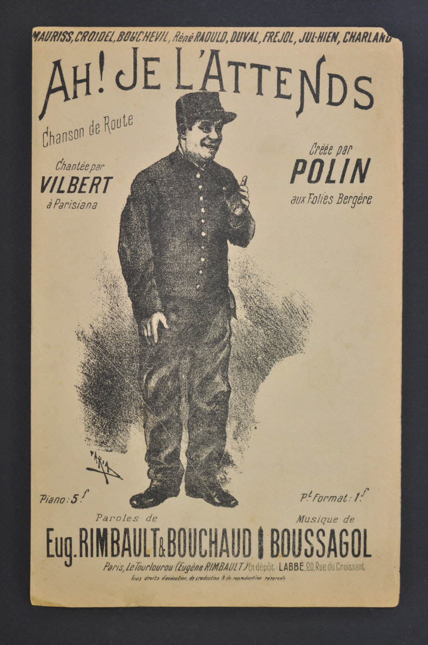 chanson petit format 1965.121.349 Photo Mucem