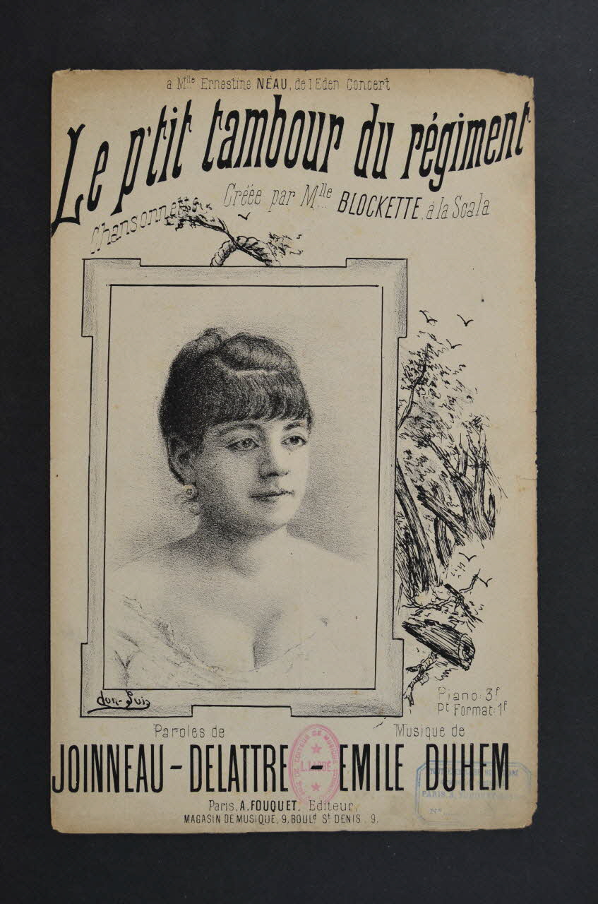 chanson petit format 1965.121.357 Photo Mucem