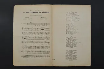 chanson petit format 1965.121.357 Photo Mucem