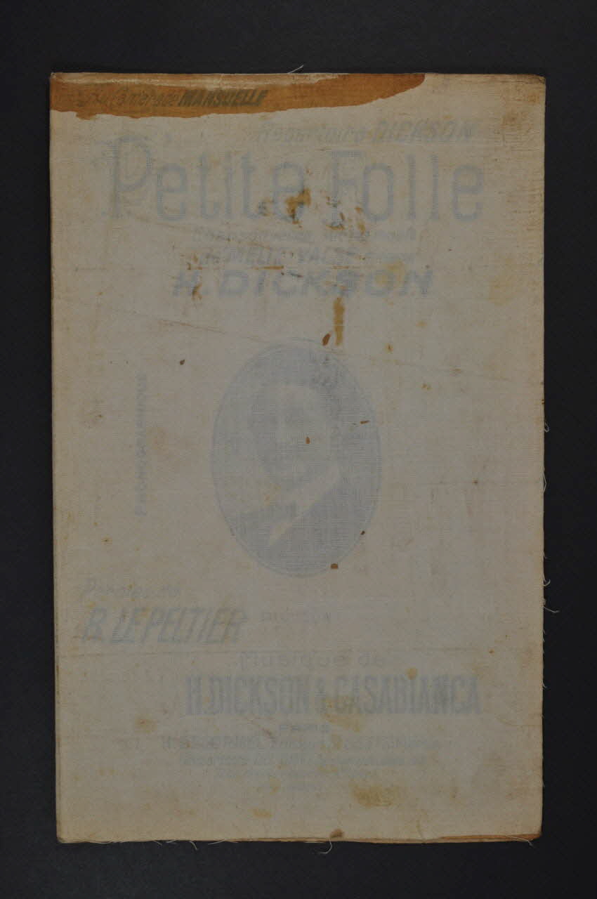 chanson petit format 1965.121.359 Photo Mucem