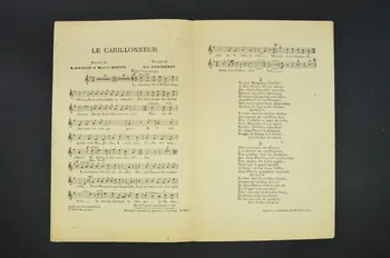 chanson petit format 1965.121.36 Photo Mucem
