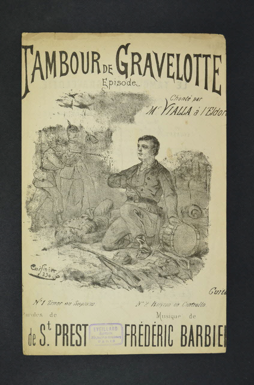 chanson petit format 1965.121.361 Photo Mucem