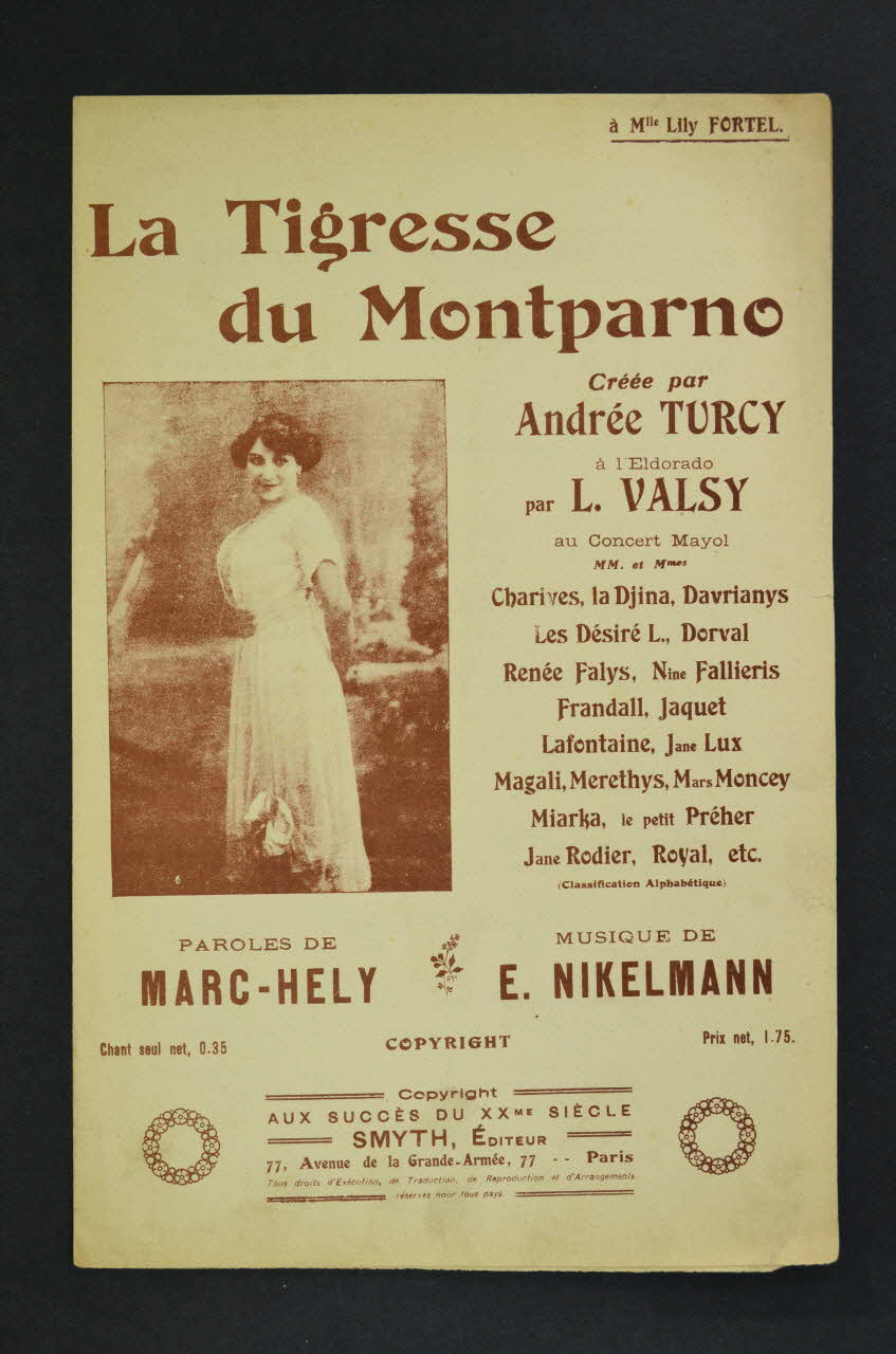 chanson petit format 1965.121.364 Photo Mucem