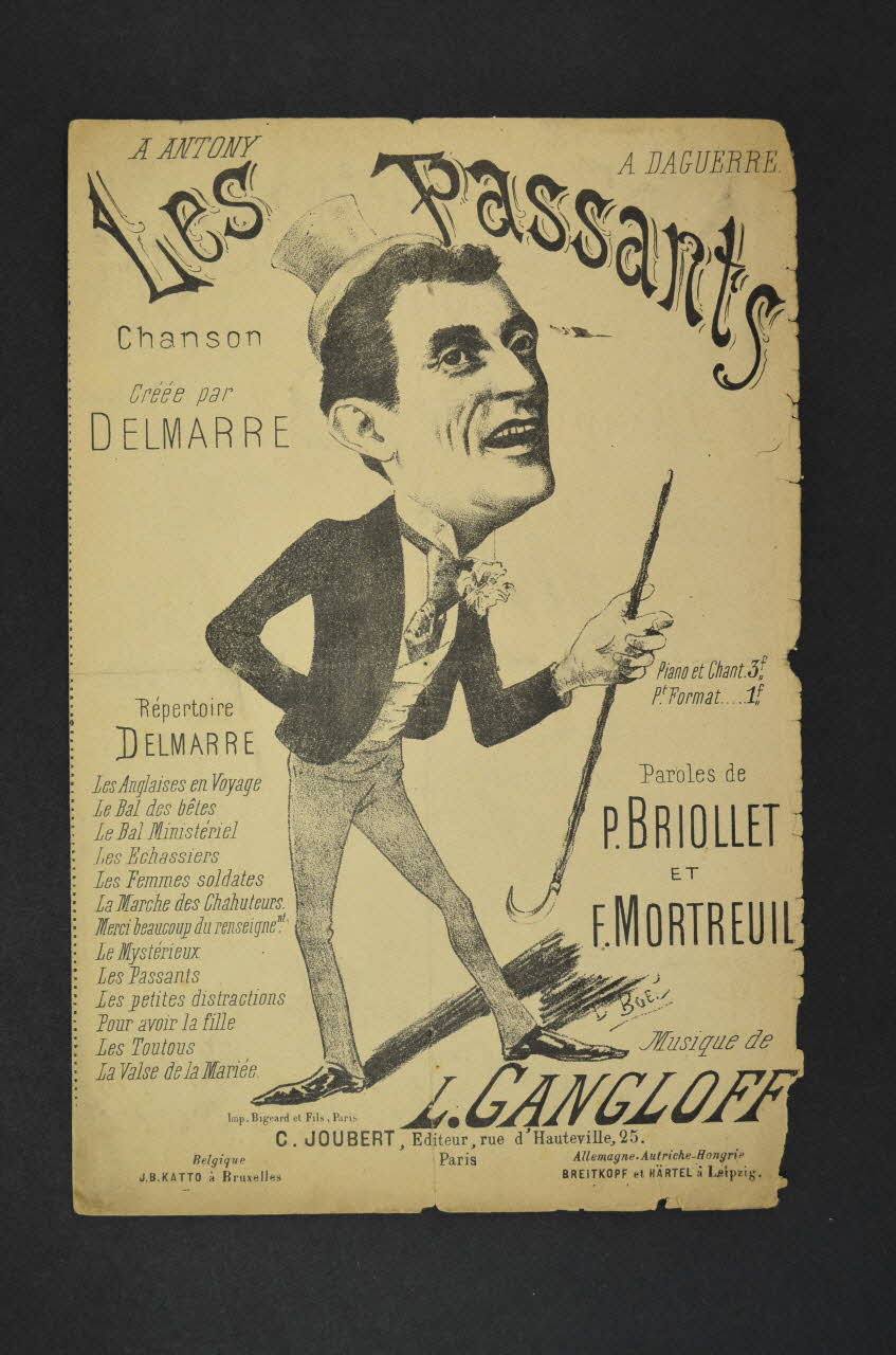 chanson petit format 1965.121.37 Photo Mucem