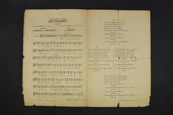 chanson petit format 1965.121.37 Photo Mucem