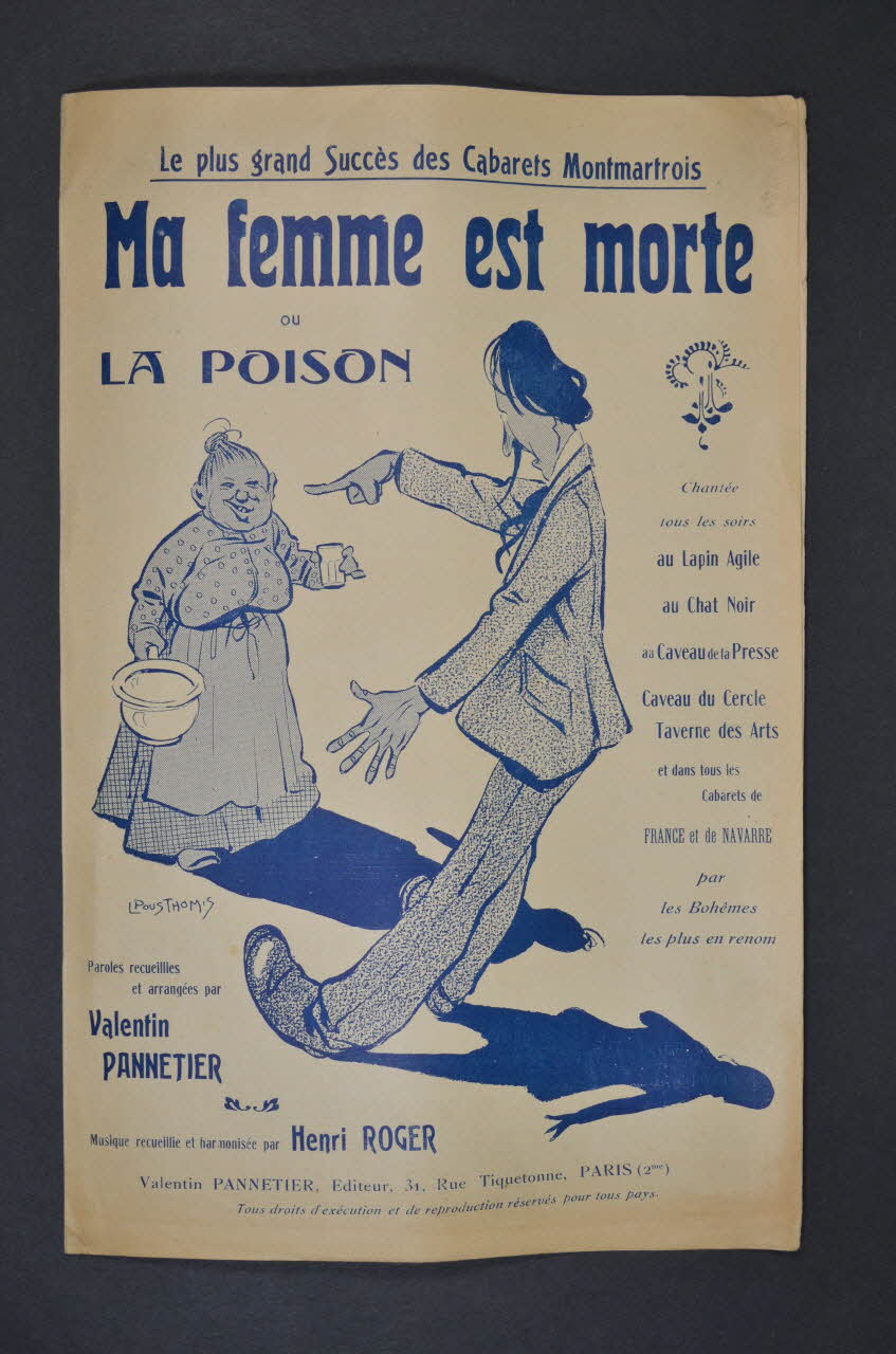 chanson petit format 1965.121.38 Photo Mucem