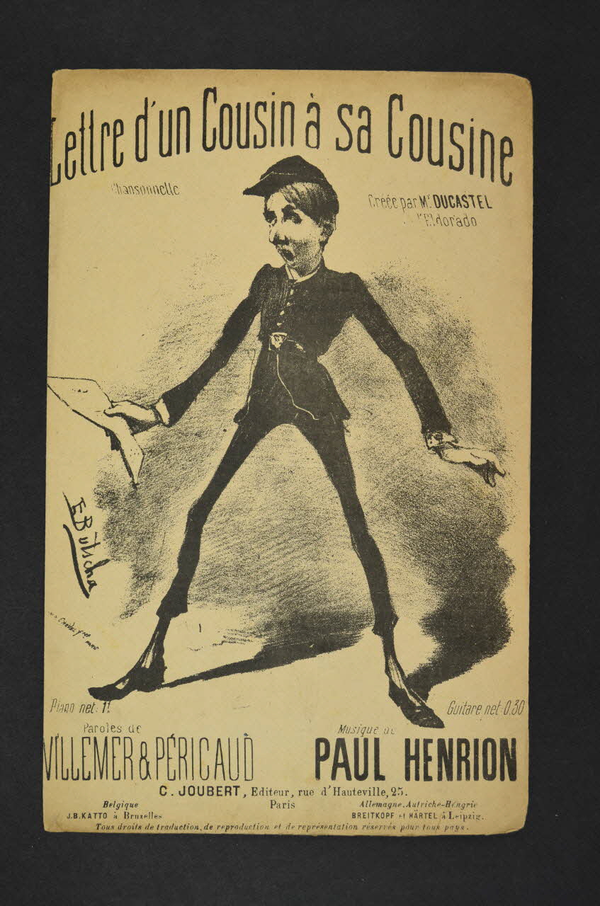 chanson petit format 1965.121.385 Photo Mucem